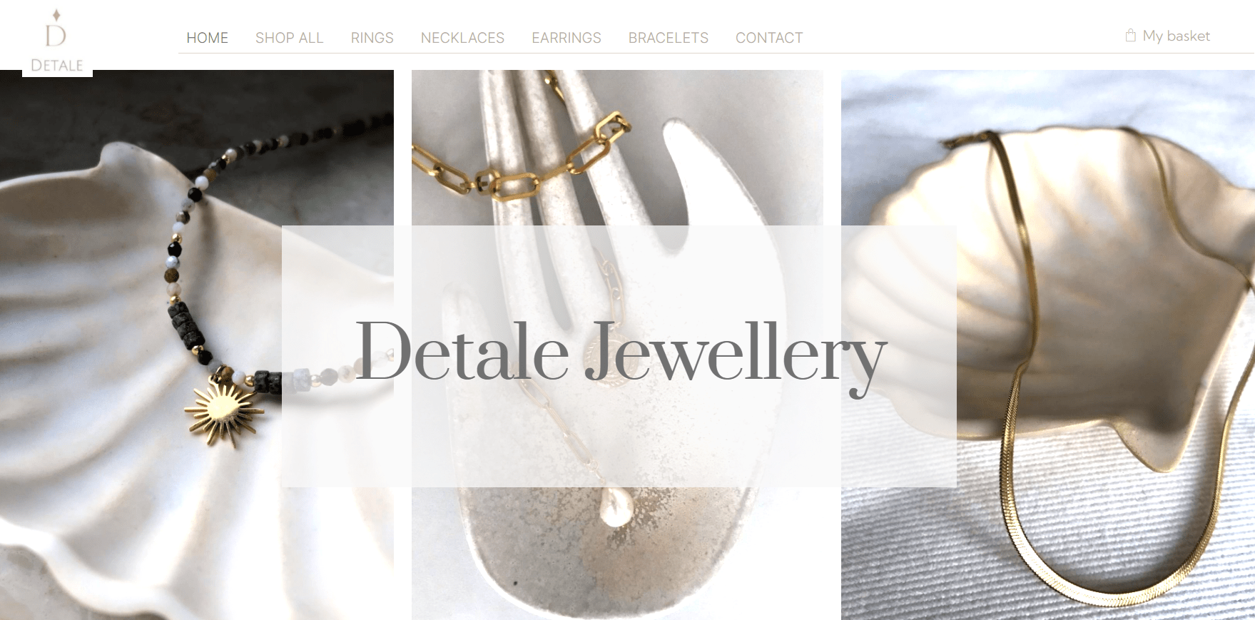 Detale Jewellery Website